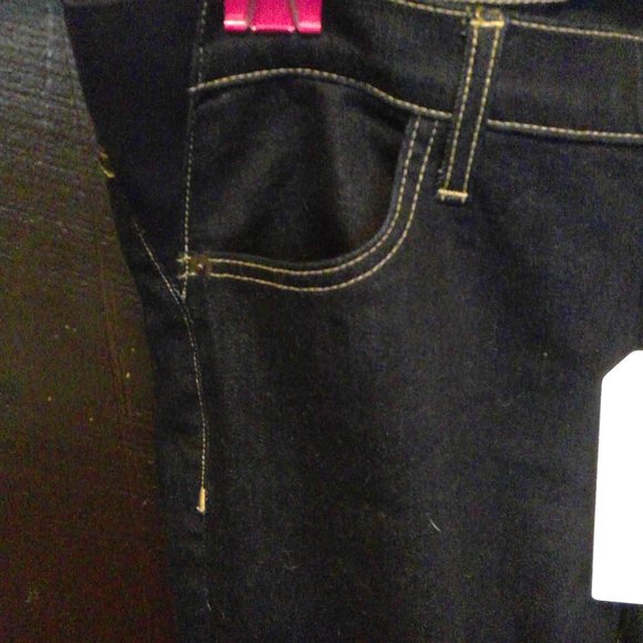 HATCH "Nearly Skinny Maternity Jeans"; SZ 30, Color 'SERENITY' - Picture 3 of 7